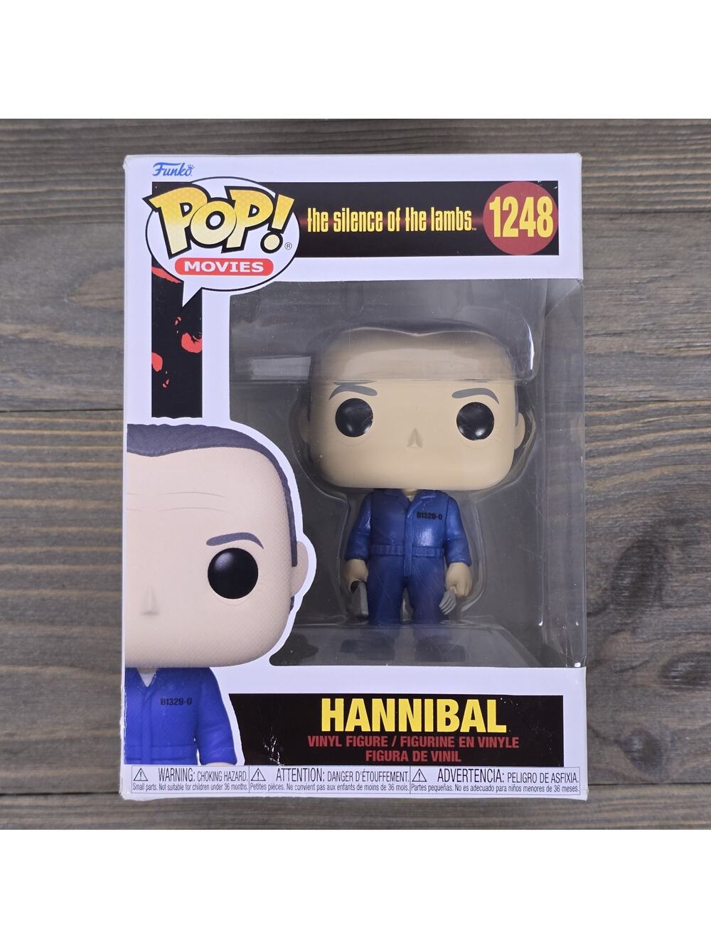 Funko Pop! Vinyl: Hannibal Lecter #1248 - Box Damaged See Pictures